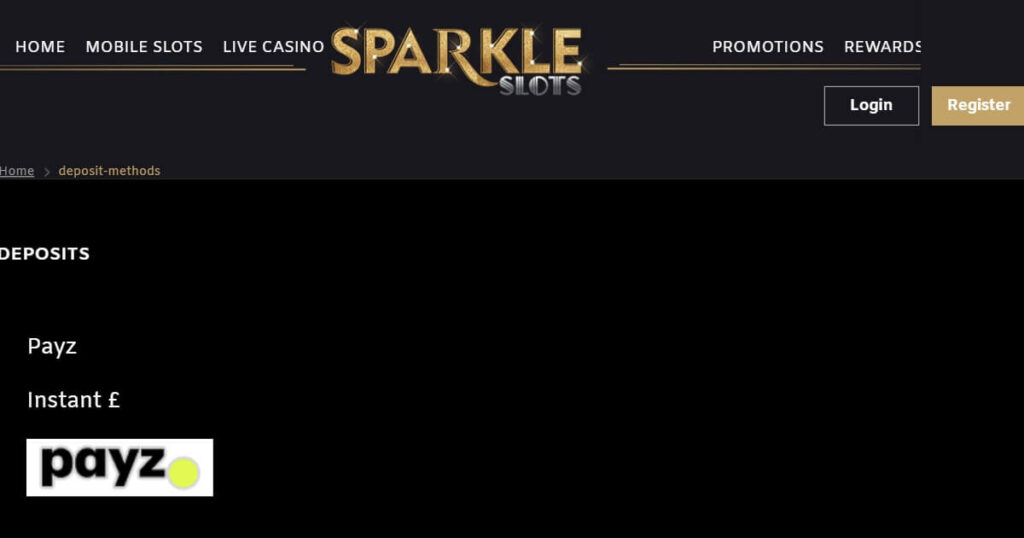 Recommended Payz casino - Sparkleslots