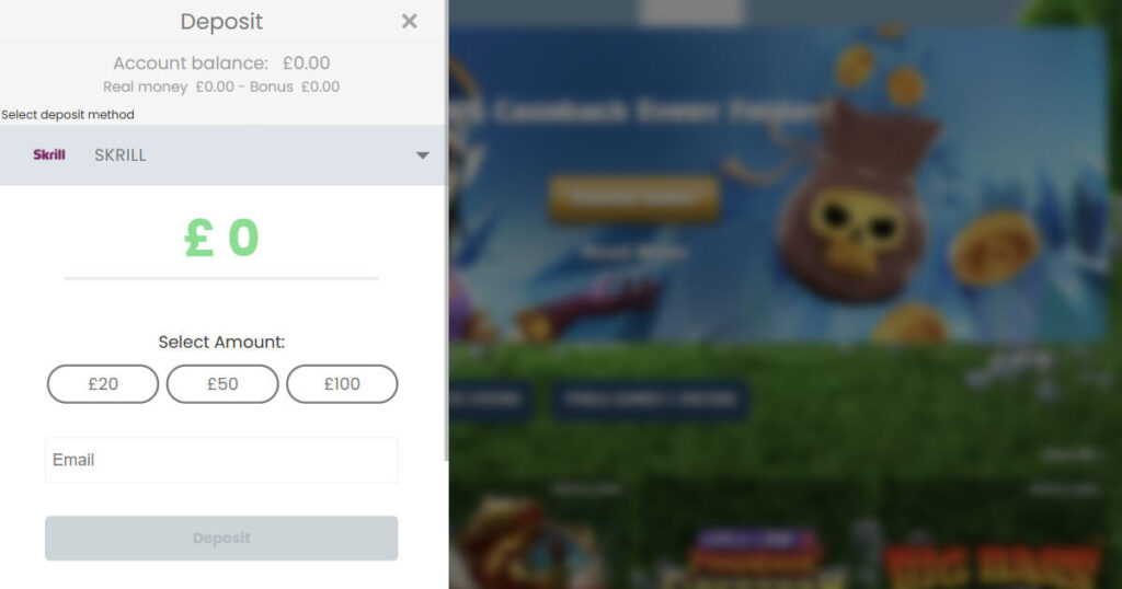 Recommended Skrill casino - Duelz