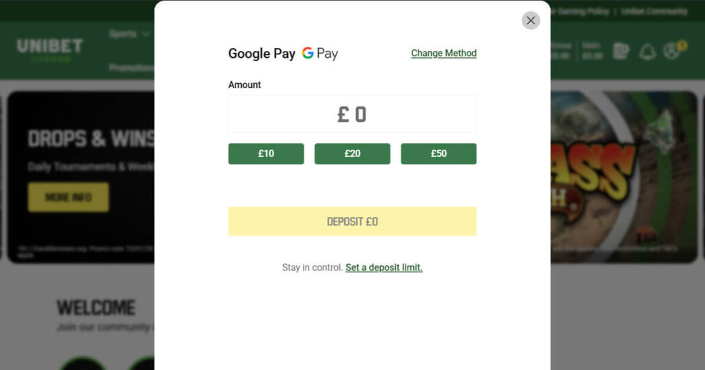 Top casino with Google Pay - Unibet