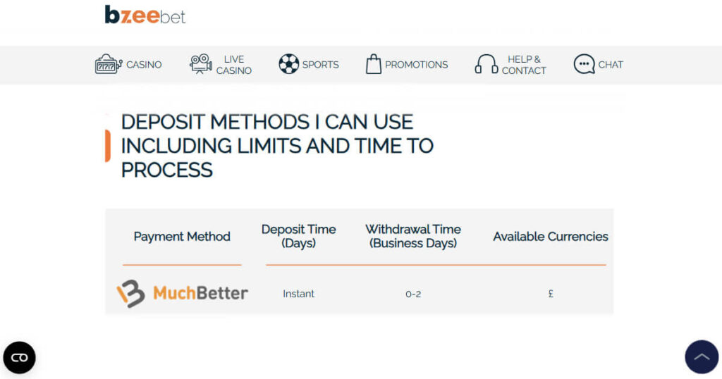 Top online casino MuchBetter - Bzeebet