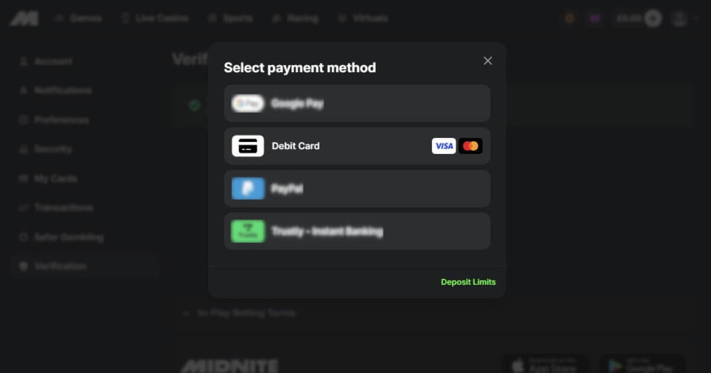 Online casino Revolut - Midnite